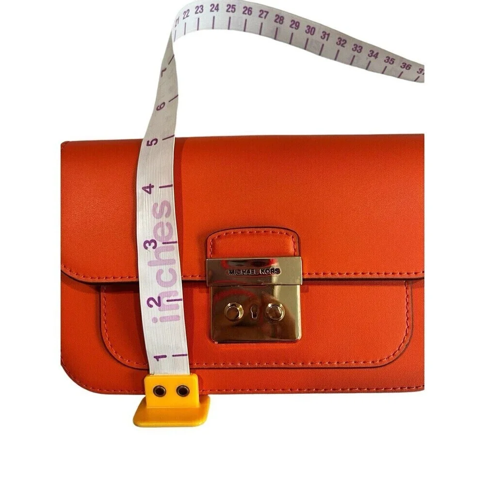MICHAEL KORS SLOAN EDITOR SMALL FLAP BELT BAG FANNY PACK CLUTCH (NO BELT)